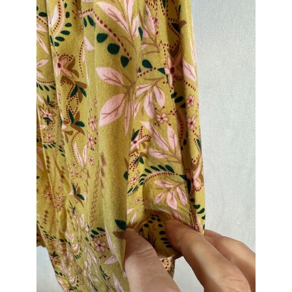 Natural Life Tunic Dress Size XS/S Oversized Ditsy Floral Cottagecore Mini C1 - Picture 3 of 7